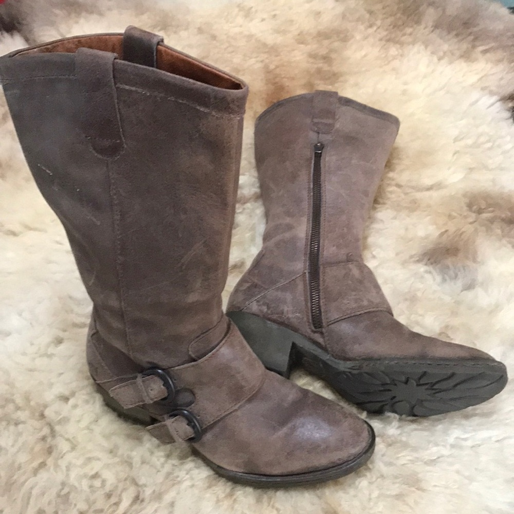 Yard sale Sat! Born Magda Moto Double Buckle Boots